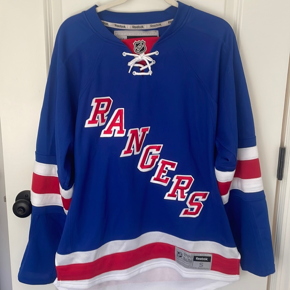 Official New York Rangers #17 Dubinsky Reebok Jersey